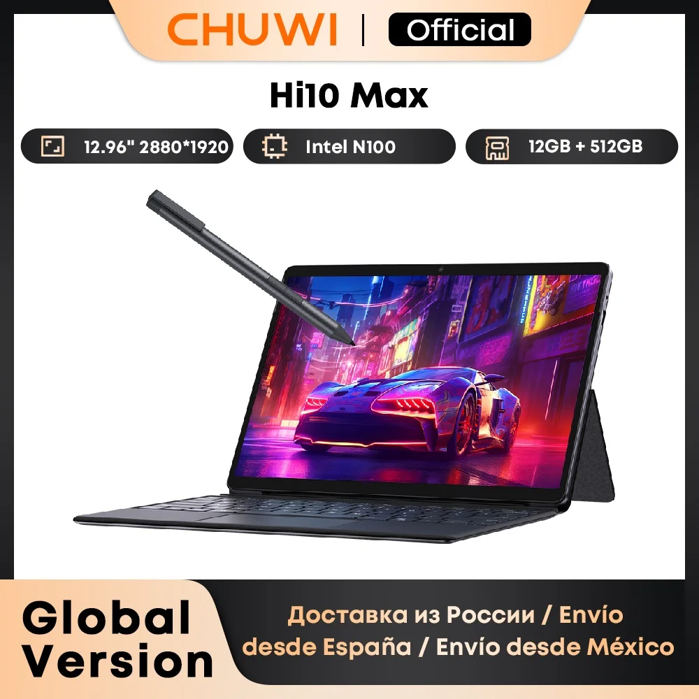 CHUWI 2 In 1 Hi10 Max タブレット PC 12.96 インチ 2880*1920