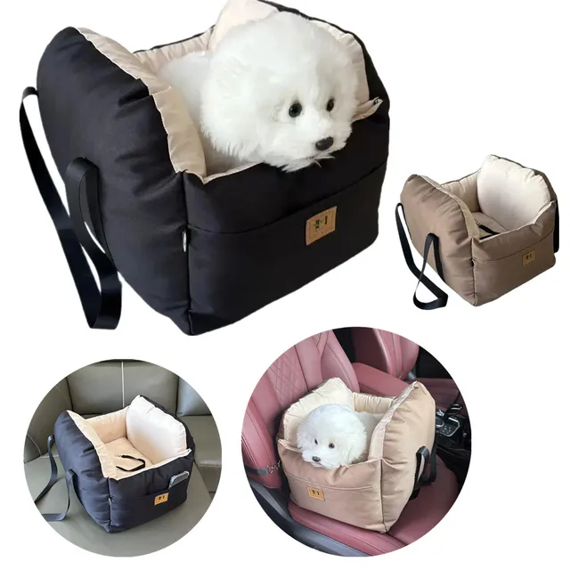 Dog Car SUV Seat Puppy Bed with Adjustable Fixed Strap Non-Slip Bottom Dog Seat for Dog Cat Traveling Carry Supplies Washable Dog Car SUV Seat Puppy Bed with Adjustable Fixed Strap Non-Slip Bottom Dog Seat for Dog Cat Traveling Carry Supplies Washable