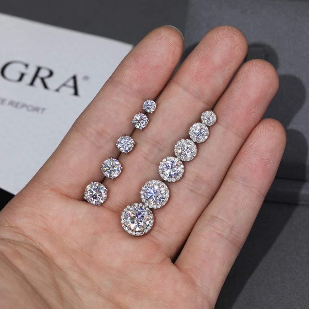 Premium Different Styles White/Colorful Moissanite Diamond