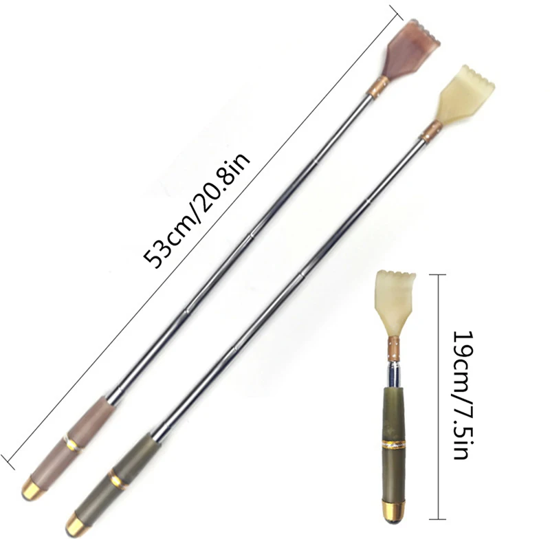 Extendable Magnetic Ball Hackle Back Scratcher 1 Pc Magnet Telescopic Scratching Backscratcher Massager Back Scraper