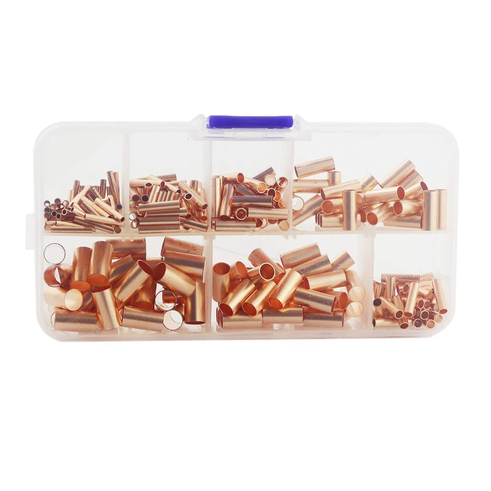 GT - joint de fil de raccordement en cuivre, petit cable ͹̳, cosse de cable, Kit de virole avec pince thermoretract