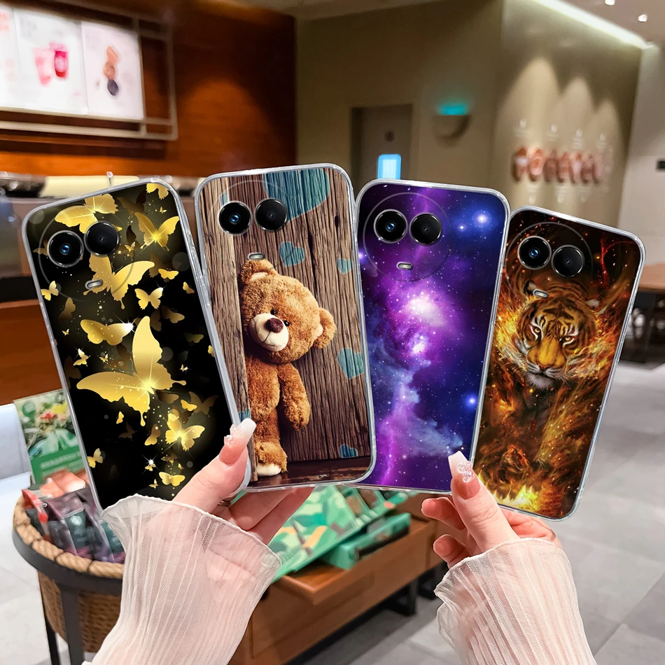 Exquisite Soft Slim Silicone Transparent Anti-Drop Phone Case