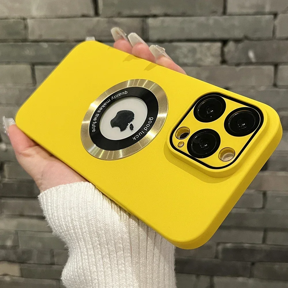 Magsafe Magnetic Case iPhone 16 15 14 13 12 11 Pro Max Cover iPhone 15 Pro Camera Film iphone case