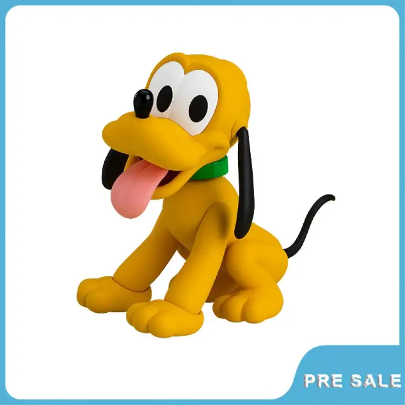 

Pre Sale Disney Anime Pluto Action Figure #1386 Q Version Original Hand Made Toy Peripherals Collection Gifts for Kids