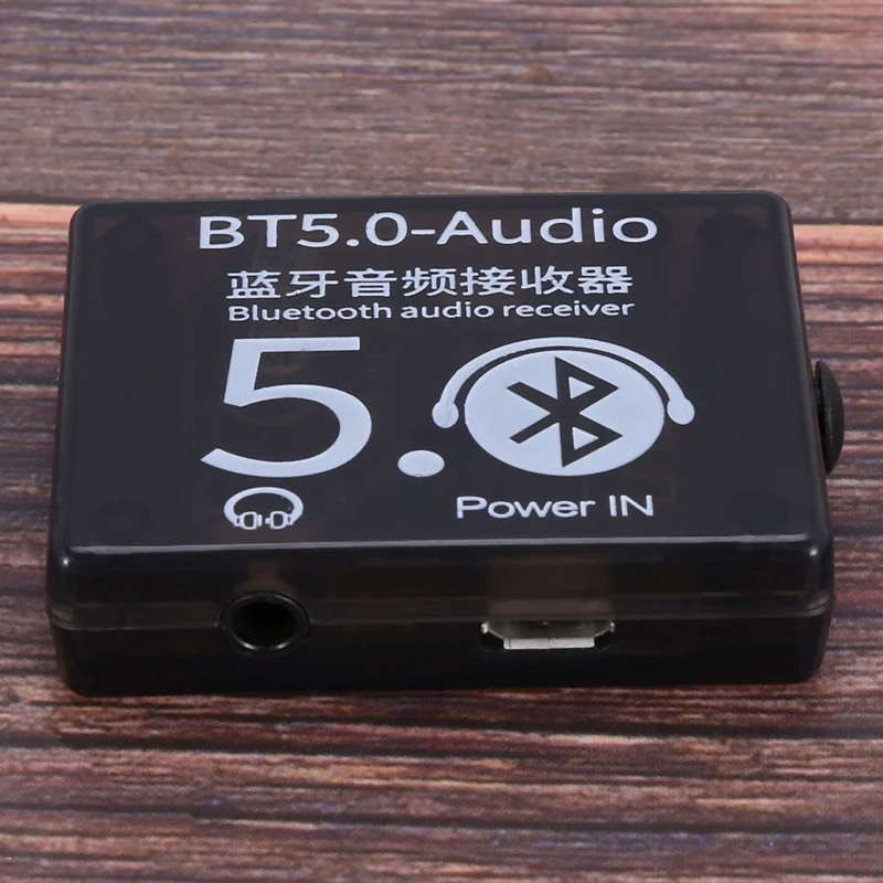 Hot 5X BT5.0 Audio Receiver MP3 Bluetooth Decoder Lossless Car Speaker Audio Amplifier Board With Case