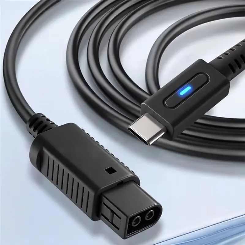 USB C 45W 1.8M 타입 C PD 충전 케이블 (닌텐도 게임큐브 컨트롤러용, 게임 콘솔 전원 공급 코드)