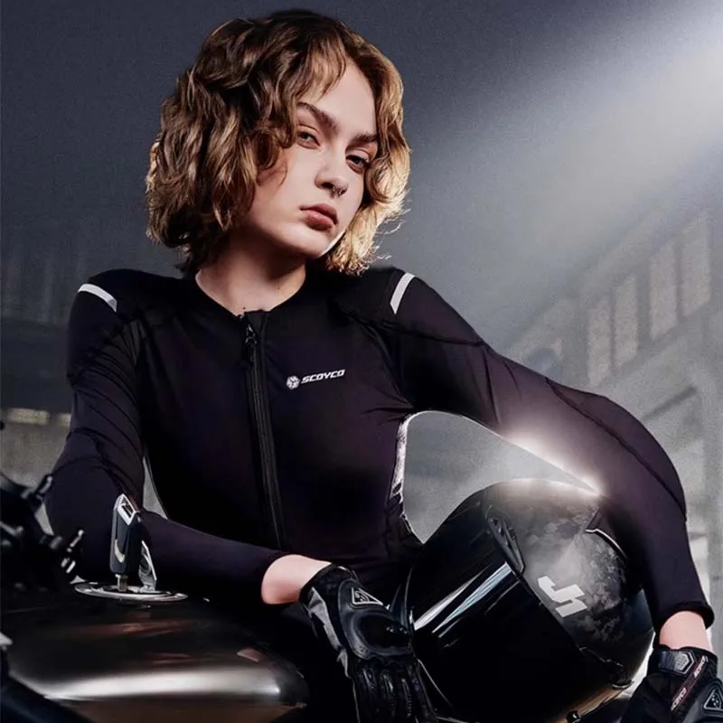 SCOYCO Summer Men's Motorcycle equipment Motocross Body Soft armor vest protector moto protecto motorbike jacket armors