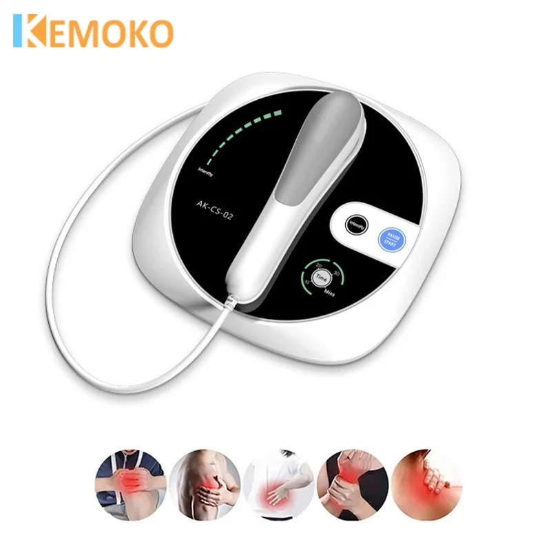 

Ultrasonic Therapy Machine for Pain Relief Electric EMS Physiotherapy Muscle Massager 1MHz Intensity Touch Control Personal Care