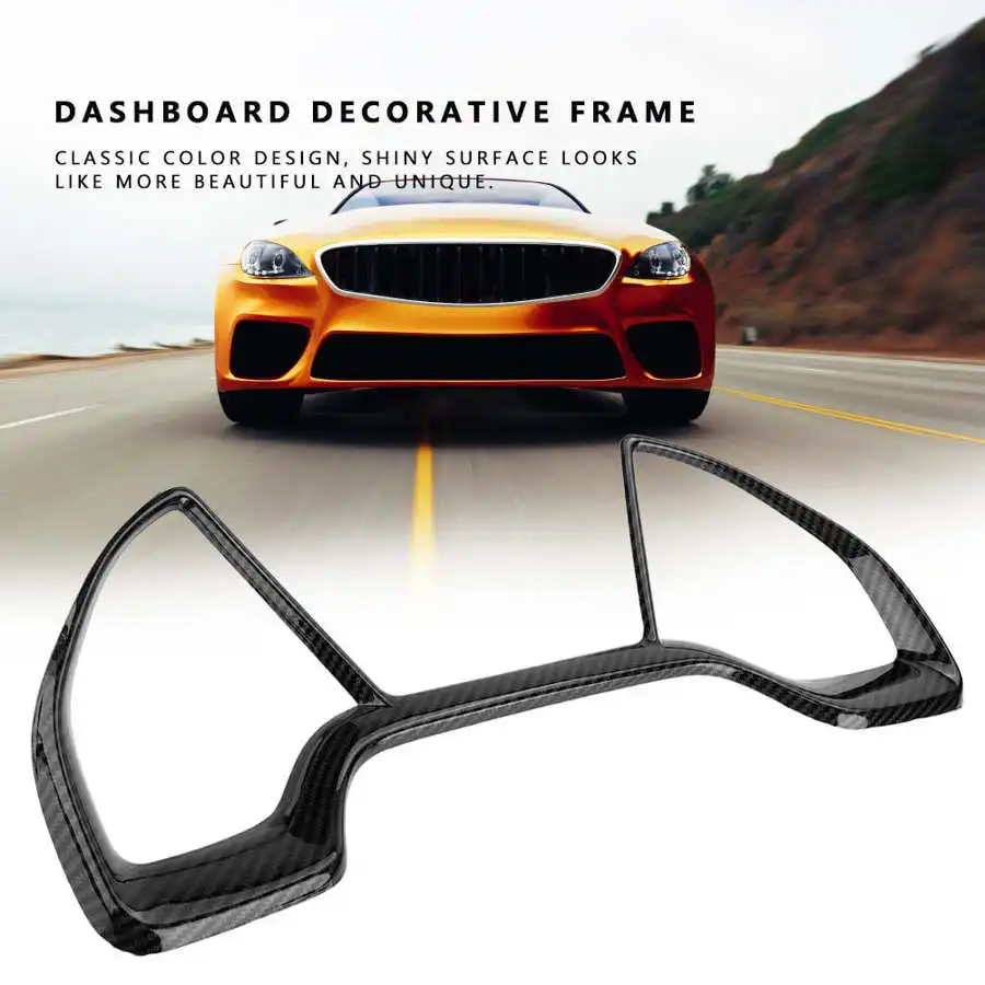 Car Moulding Decoration Car Air Conditioner Trim Interior Mouldings Interior Moulding Trim Strip Door Protective Film Dashboard Cover Car Grille Trim Car Gear Shift Knob Cover Car Gear Cover Trim Car Headlight Switch Trim Car Dashboard Decorative Frame Dial Rings Trim Red Crabon Fiber for 10th Accessories Replacement