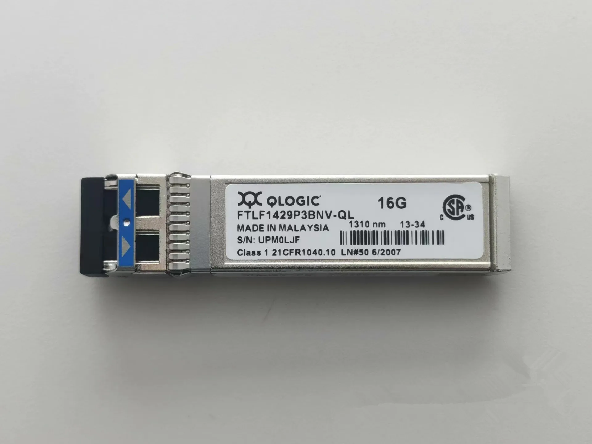 Qlogic 16gb Transceiver/FTLF1429P3BCV-QL/1310nm 10KM LR 16g SFP Transceiver Single Mode Switch