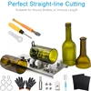 Stainless Steel Glass Bottle Cutter Adjustable Glass Bottle Cutter Kit for DIY Creation Fix Bottle Cutter for Round Oval Bottles 1