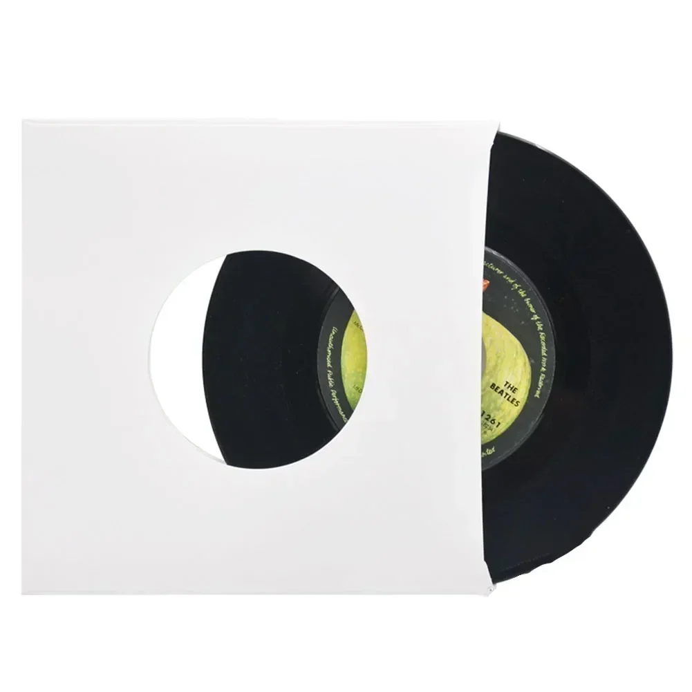 20pcs Protective Bag 12inch 10inch 7 Inch White Vinyl Record Protecter LP Bags Record Sleeves