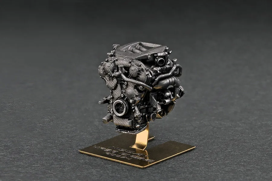 イグニッションモデル 1/64 Nissan GT-R R35 ・ Engine IG ignition engine 1:64 LB Nissan GTR R35 type2 resin car