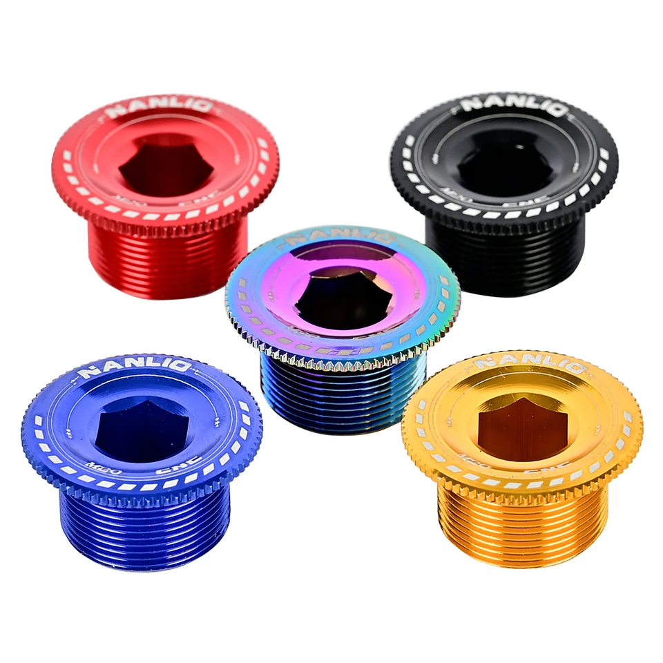Boulon De Fixation Pour Pédalier Vélo – M20, Aluminium CNC, Clé 10 Mm, 9g