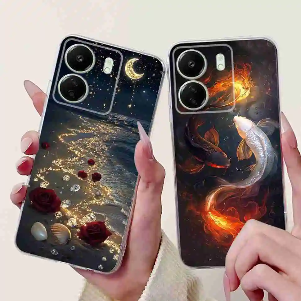 Fashionable Silicone Soft Phone Case - New Pattern Design