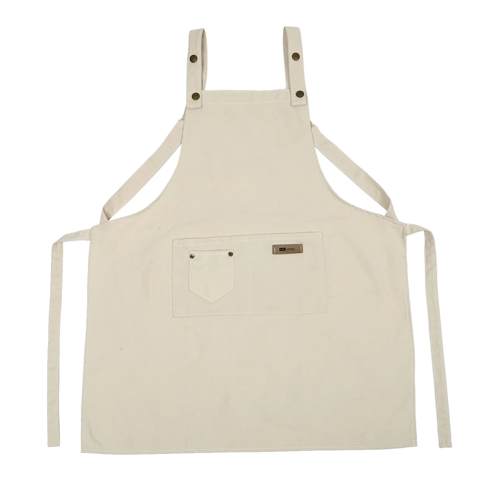 

Apron Bib Barbecue Baking Polyester Mens Womens Home Aprons Dishwashing Painting Work Chef Bar Waitress Restaurant Pockets