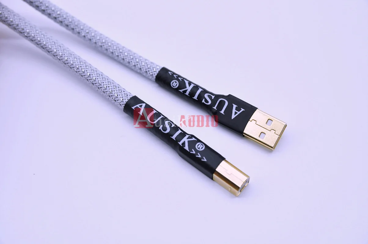HiFi USB 2.0 Type A To B Audio Cable / Canare Audio Cable USB Data Cable for PC MP3 CD DVD Amplifier DAC