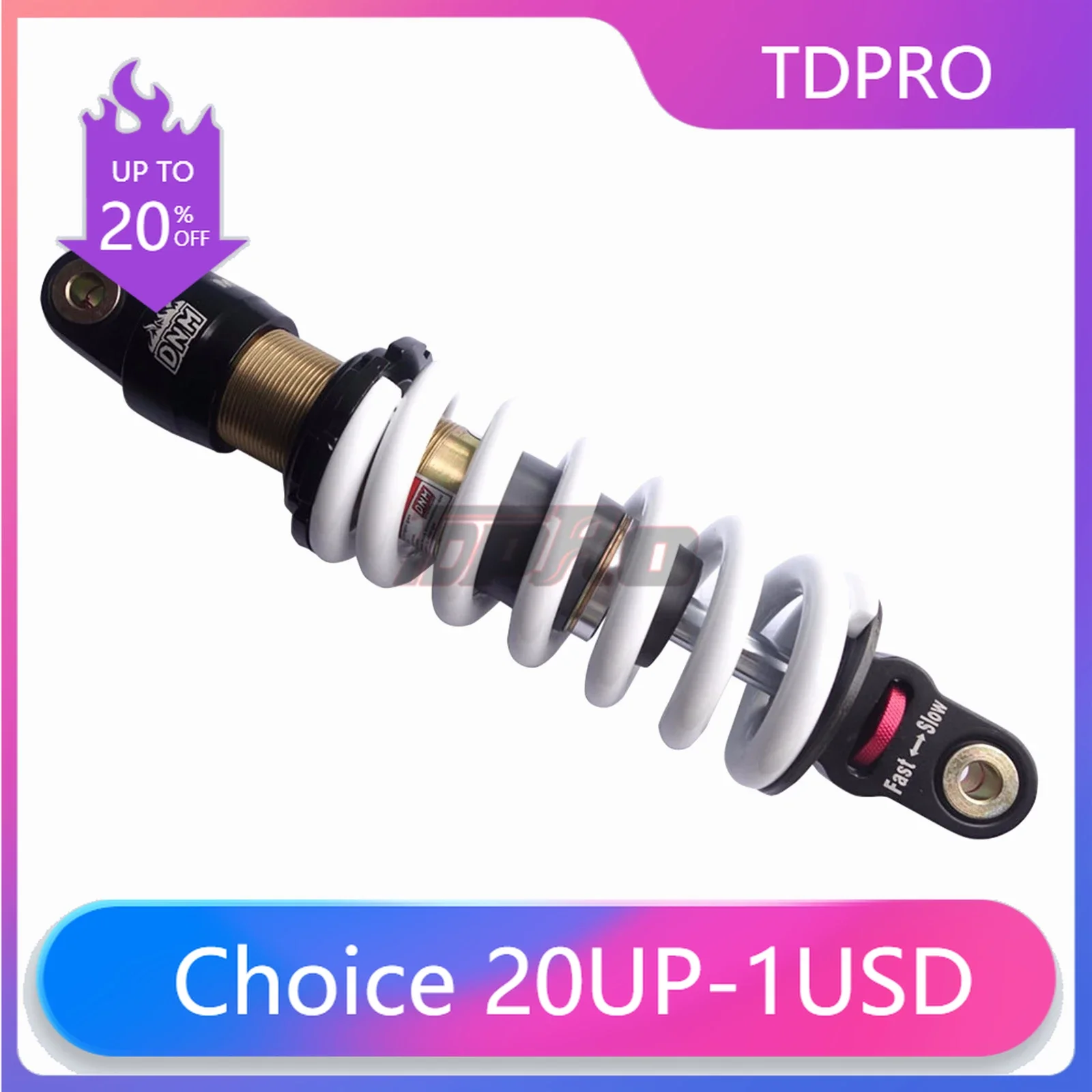 

TDPRO 280mm 850lbs DNM Motorcycle Rear Shock Absorber Suspension New MK-AR For 110cc 125cc 150cc Go Kart Quad ATV Pit Dirt Bike