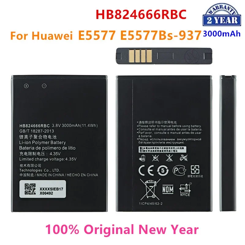 

Brand New HB824666RBC Battery 3000mAh For Huawei Huawei E5577 E5577Bs-937 Mobile phone HB824666RBC