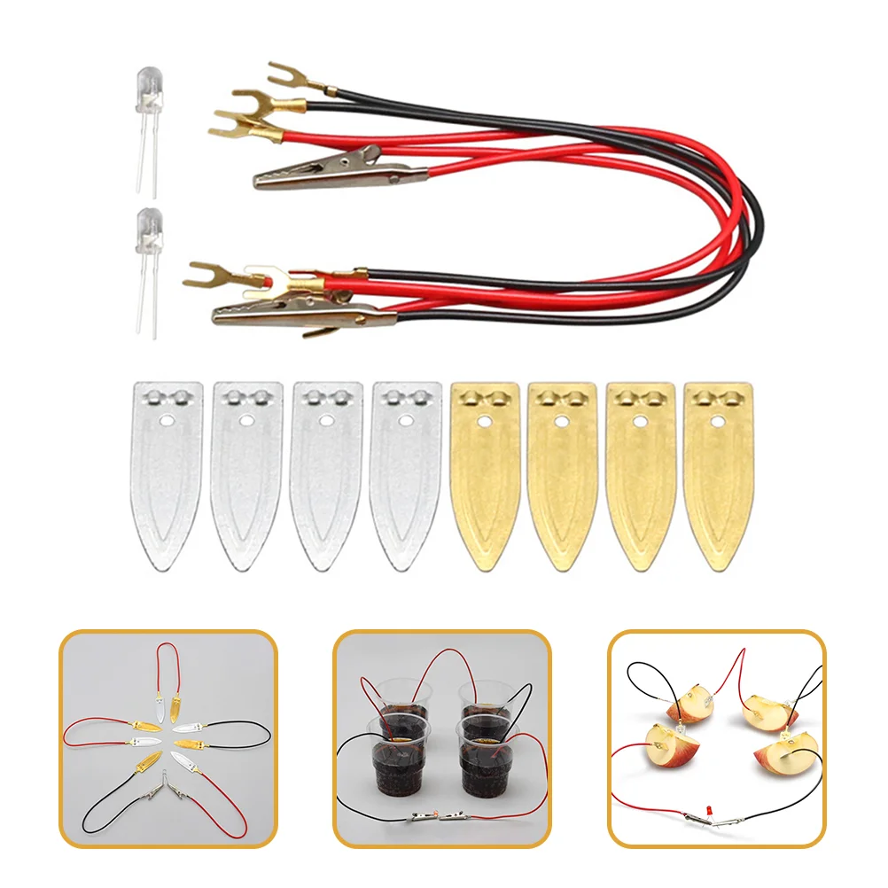 

Power Generation Experiment Equipment DIY Kits Scientific Fruit Toy Science Metal Child