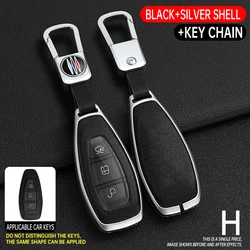 Premium Car Remote Key Case Cover Shell Fob Protector - Durable Auto Accessory (Black)