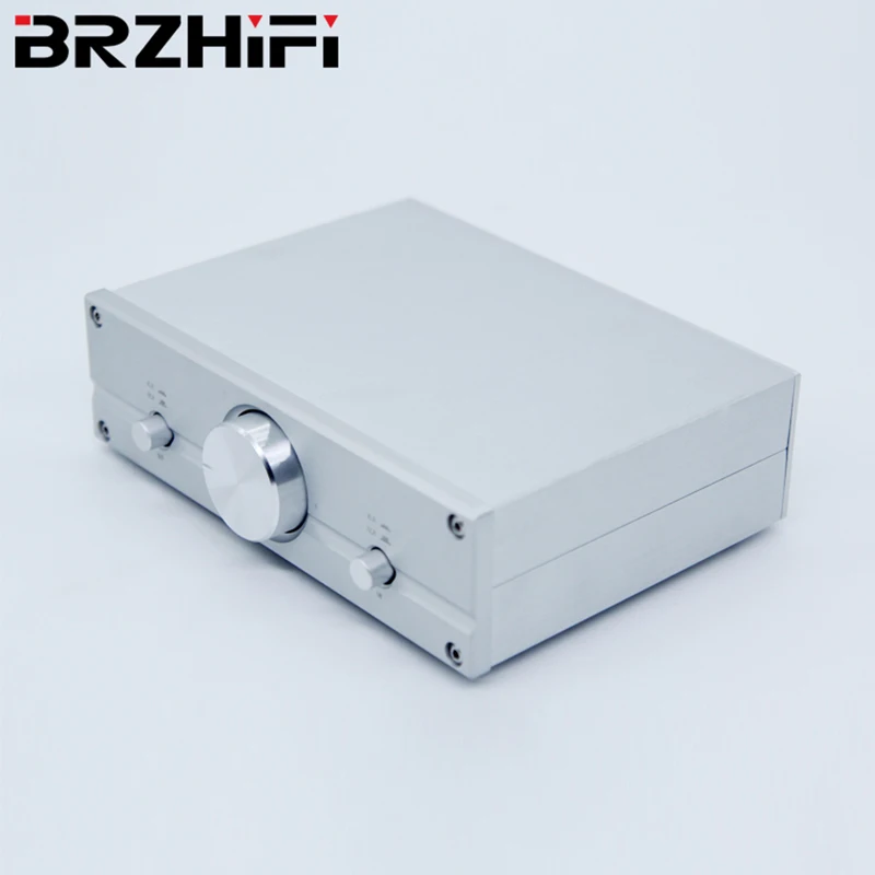 

BREEZE Classic Silver BREEZE AUDIO FV2 Fully Balanced Passive Preamplifier Bass Volume Controller Preamp Home Stereo Pre Amp
