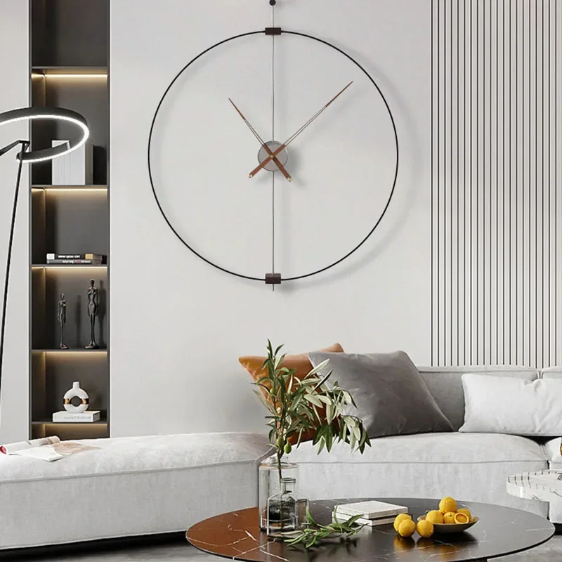 Orologi Da Parete Rotondi Di Lusso Estetica Design Silenzioso Moda Orologio Da Parete Moderno Soggiorno Arte Murale Reloj De Pared Decorazioni Per La 
