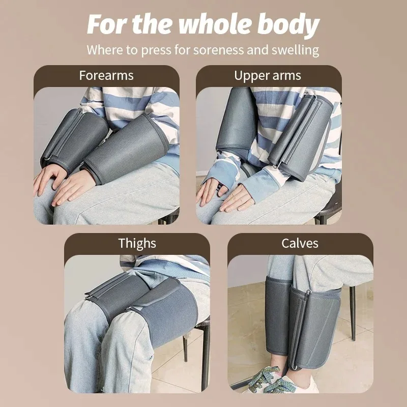 Heated Foot Massager with Air Pressure for Pain Relief