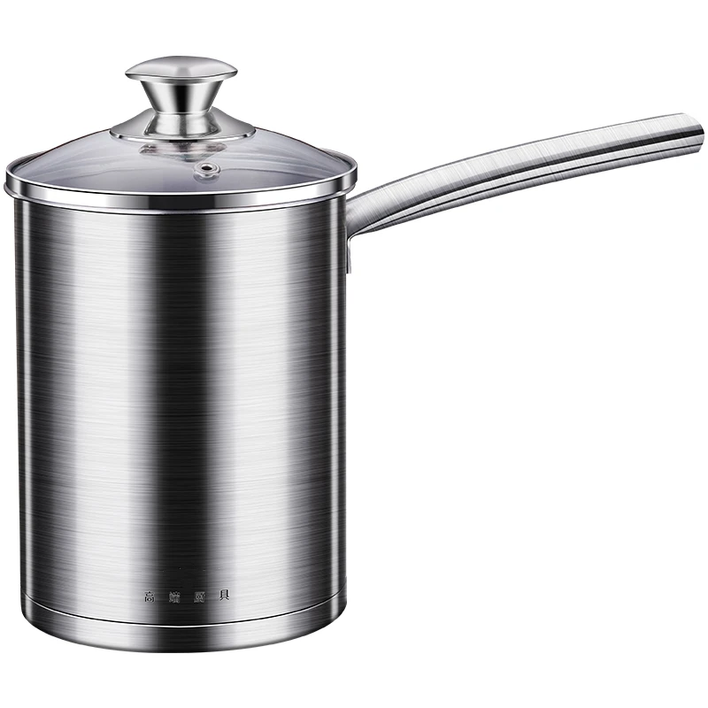 LFGB Certificate 316 Stainless Steel Deep Frying Pot 17.5cm Height Potato Chip Fried Chicken Maker Oil Saving Cooking Tool deep frying pot
