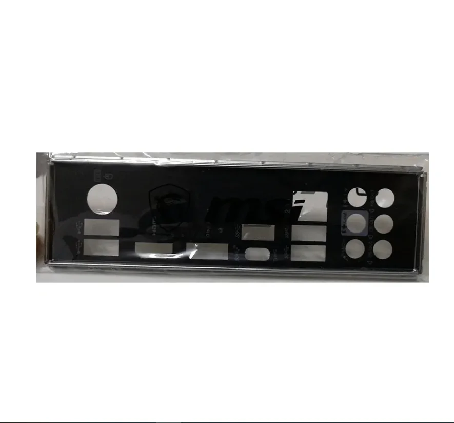 Staffa Originale Io I/O Shield Piastra Posteriore Piastra Posteriore Blende Per Msi Z490 A Pro