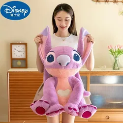 30/45/60/80cm Disney Large Lilo&stitch Cute Angel Plush Doll Stitch Girlfriend Angel Plush Toy Couple Gift Girl Birthday Gift