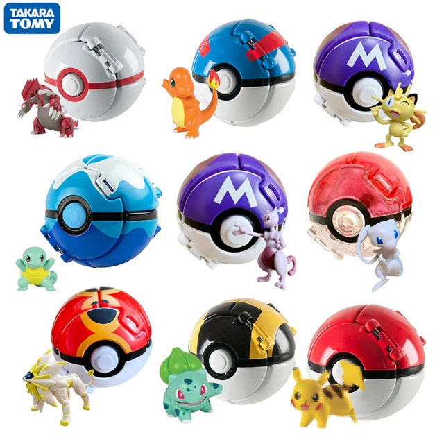 Original Takara Tomy Arts: Pokemon - Pokebola + Figure