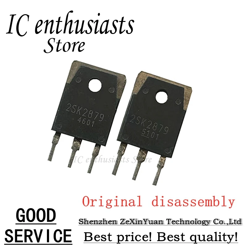 

5PCS 10PCS 2SK2879 K2879 TO-3P iginal disassembly
