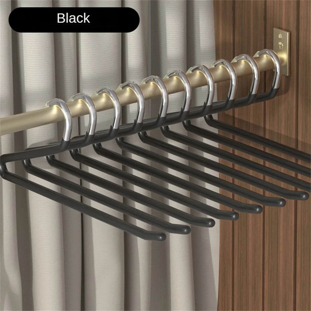 행어 강한 인성 의류, 35x11cm, 가정용 행어, 흔적 없는 옷장 보관, 스테인레스 스틸 나노, 5 가지 색상