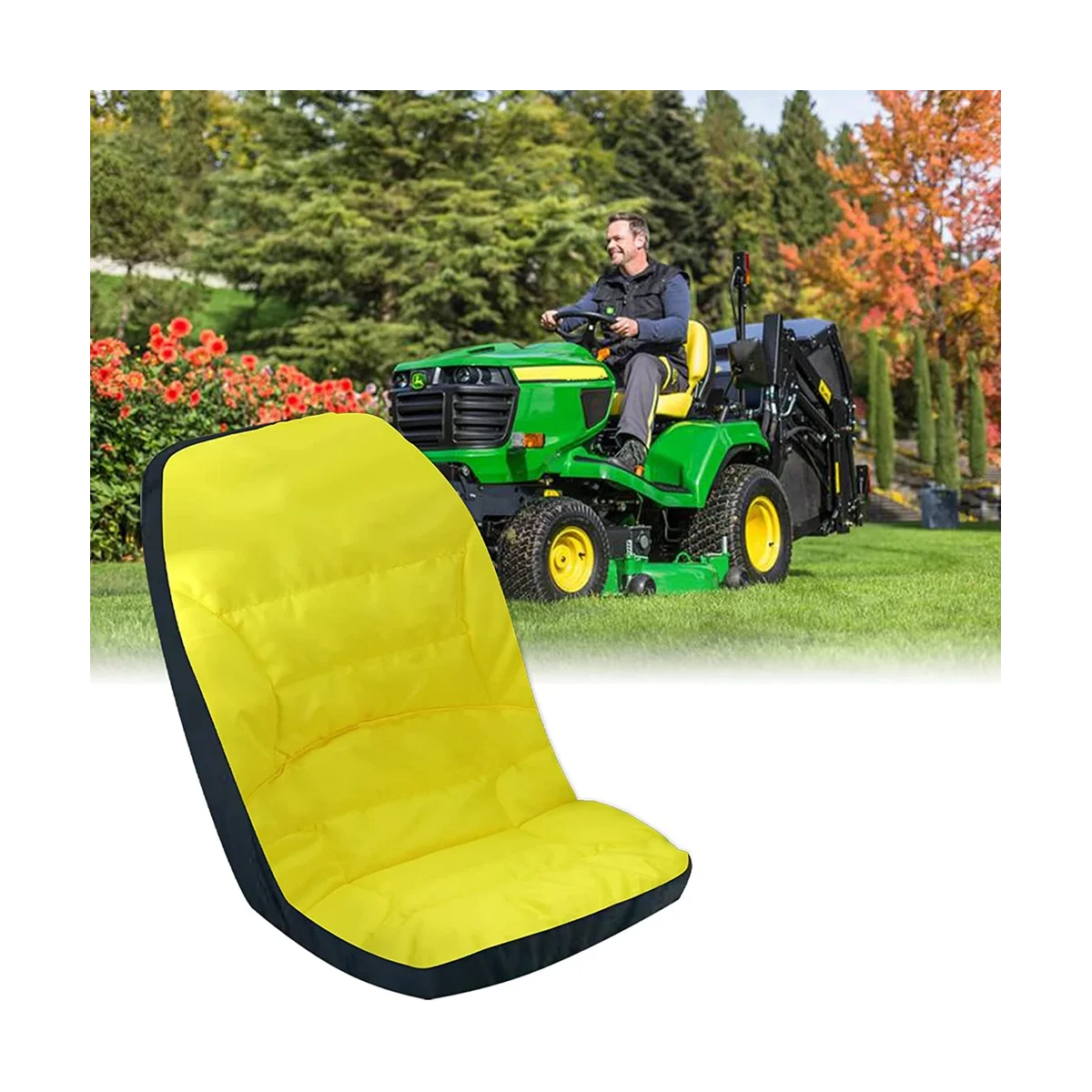 Lp68694 Coprisedile Di Aggiornamento Per Trattore John Deere 1025R 2025R, Sedile Comodo, Impermeabile E Imbottito
