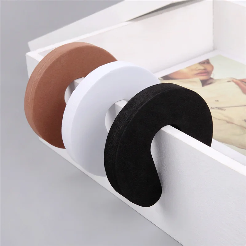 Safety Door Stopper EVA Anti-pinch Door Block 2PCS for Newborn Furniture Protection Card Stopper Security Foam door stopper,silicone door stopper,door stopper bumpers,door finger pinch guards