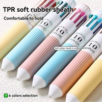 Languo Multicolor Pens,28/60 Colors, 10-in-1 Colored Ballpoint Pen,0.8mm Fine Point Smooth Writing,Retractable Ballpoint Pens 4