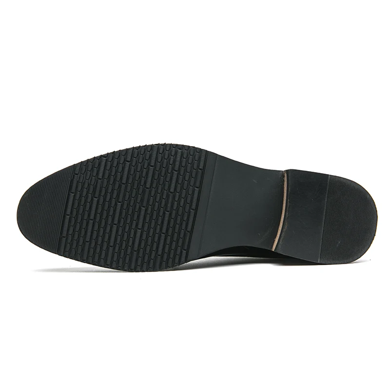 Men's shoes business dress pointed leather shoes Korean version of the British increase everything to work to do worker shoes