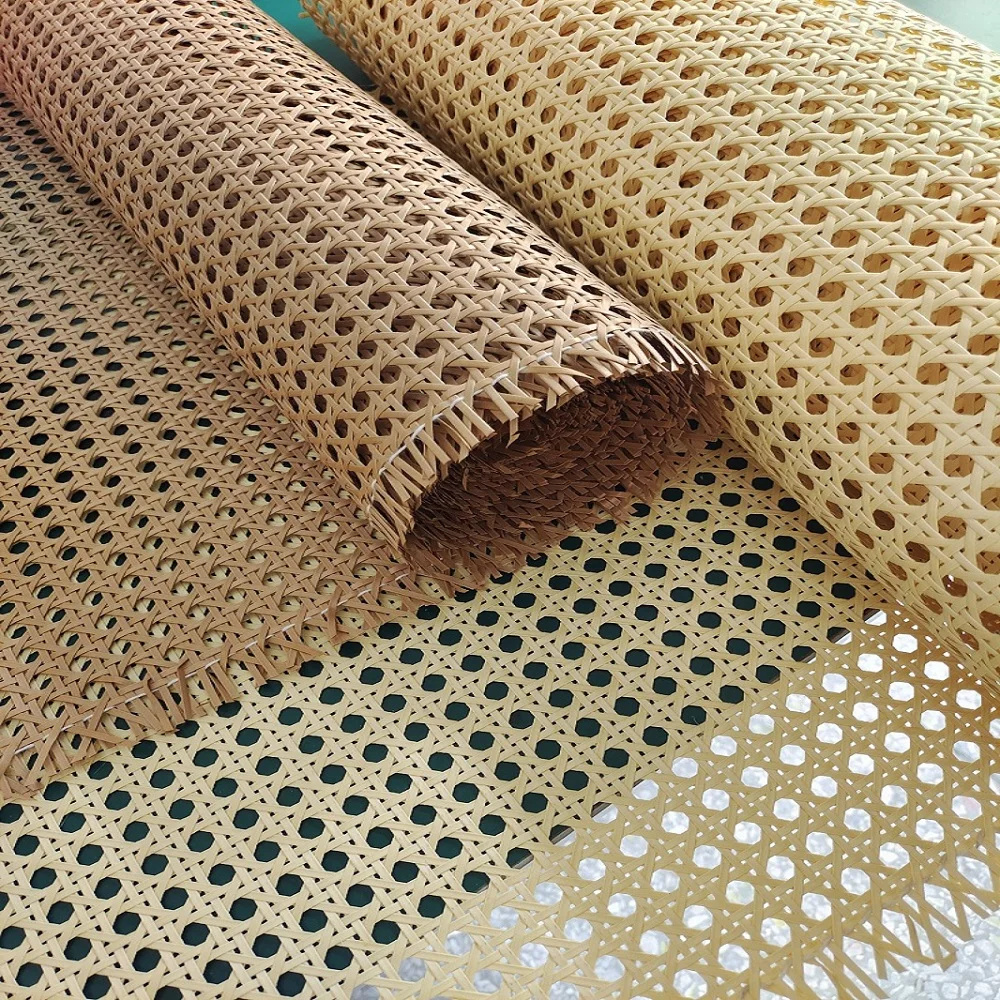 40cm 45cm Wide 0.3-5m Length Natural Real Rattan Webbing Roll Cane Wicker  Sheet for Chair Table Furniture Repairing Material Hot