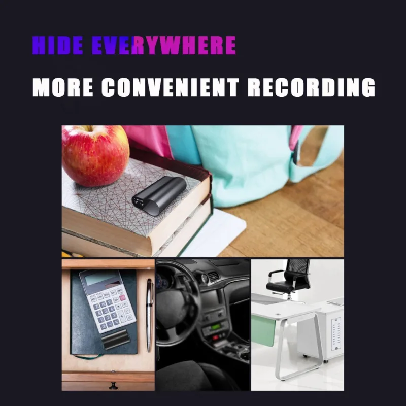 Cepte gösterilen kaydedici