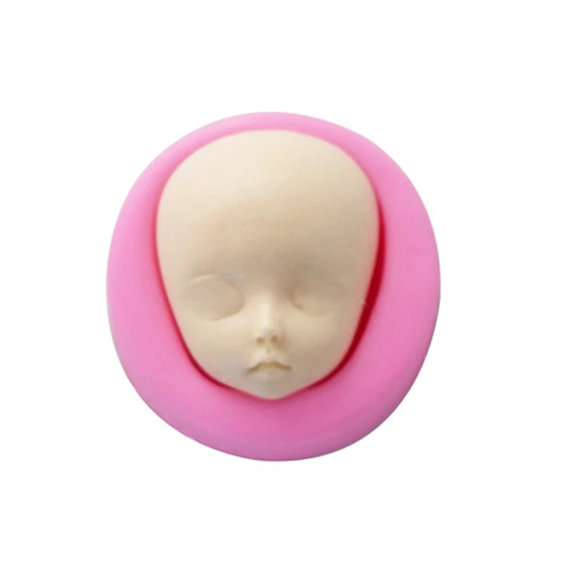 Description Picture 5 of itemBaby Face Head Silicone Mold Sugarcraft Cupcake Baking Mold Resin Tools Chocolate Fondant Cake Decorating Tools