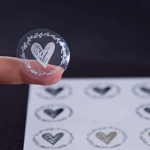 Wedding Envelope Sticker Heart  Heart Shape Envelope Stickers - 200pcs  Heart - Aliexpress