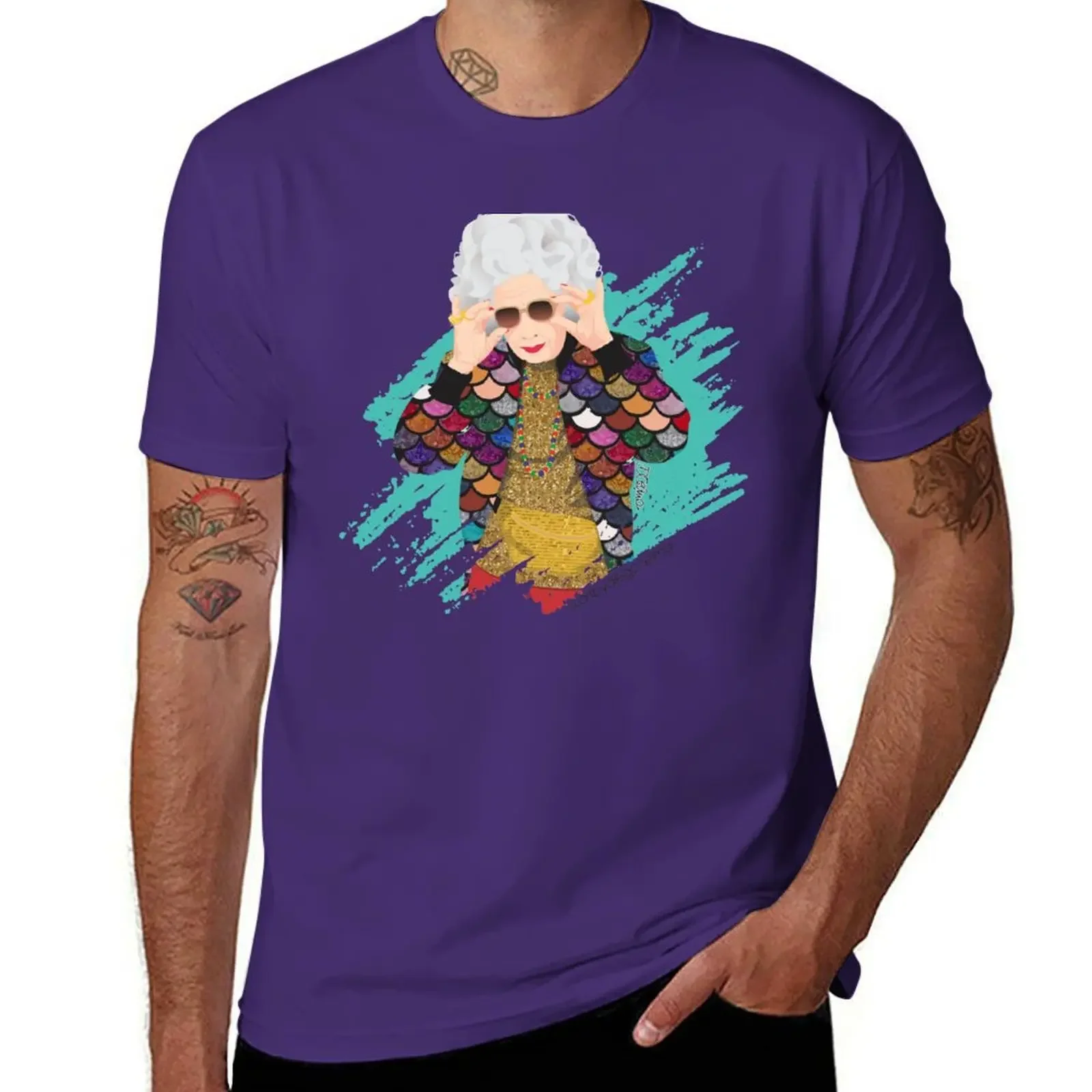 

Yetta T-shirt anime plus size tops oversized t shirts for men