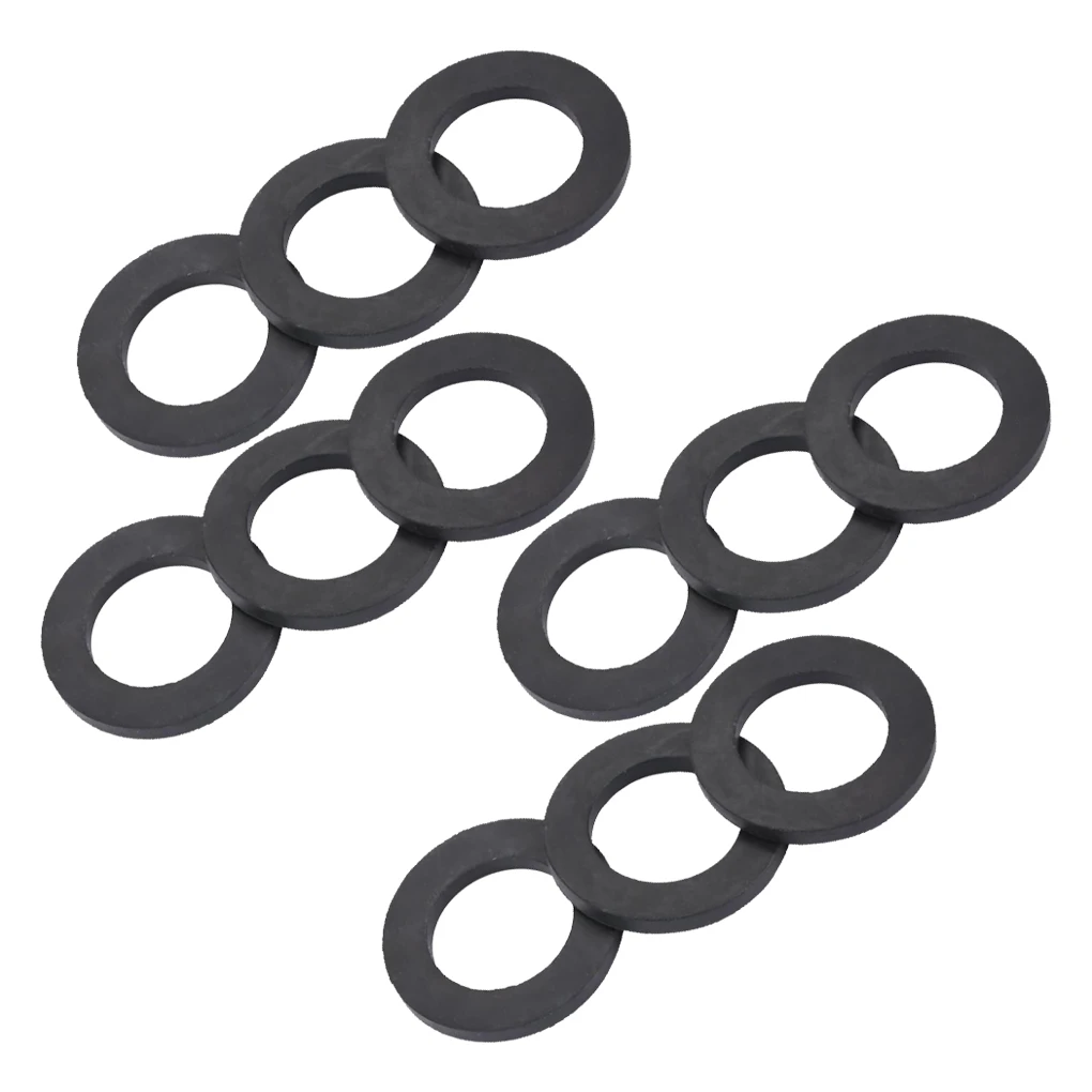 12X Flat Washer Plane Spacer Insulation Gasket Long-lasting Faucet