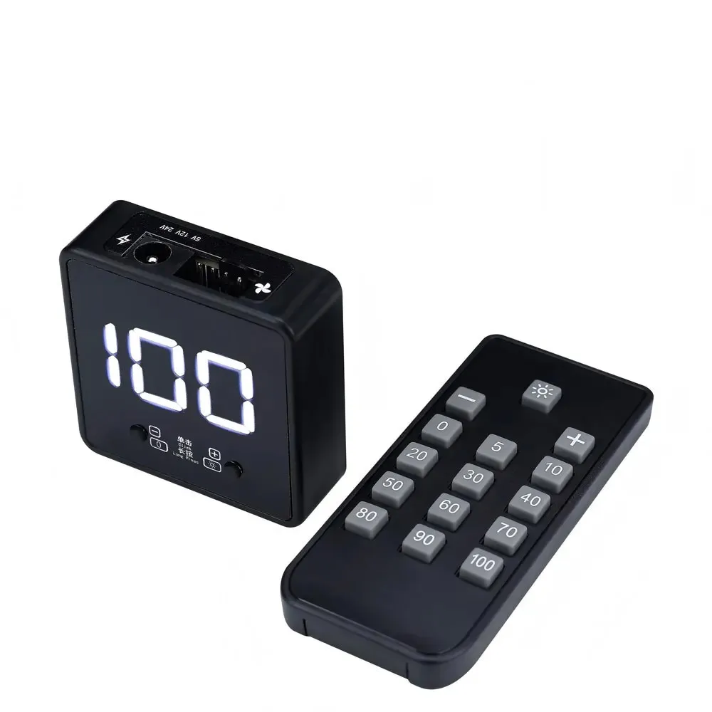 Digital PWM Fan Speed Controller with Remote & USB-C Fast Charging