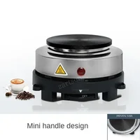 Electric Mini Coffee Heater Milk Tea Mocha Heating Stove Hot Plate Multifunctional Cooking Pot Oven Small Furnace Cooker EU 2