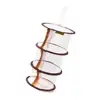 New Home Laundry Zipper Bra Drying Basket 3-layer Grid Drying Hanging Plant Hydroponic Flower Drying Rack 4