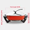 1400W Electric Hot Pot Soup Pots  6L Stainless Steel Non Stick Smokeless Multifunction Cooking Wok Home Kitchen Cookware 3