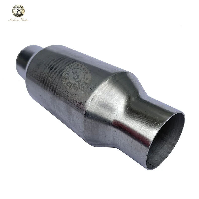 Car Exhaust Catalytic Converter Universal High Flow Stainless Steel Car Engine Accessories