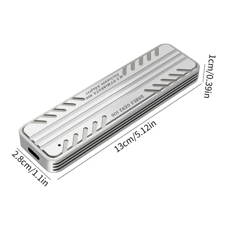 M.2 NVME SSD Ŭ  M2 NVMe ̽ M2 USB 3.2 GEN 2 10Gbps , M Ű HD 丮 ڽ Windows Ʈ PC 